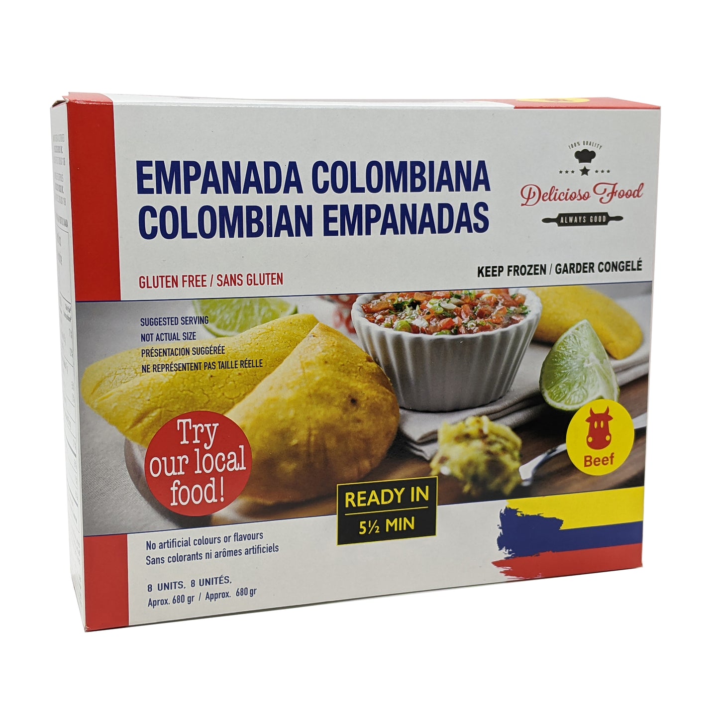 Beef Colombian Empanadas