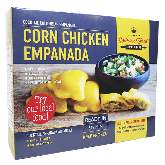 Corn Chicken Empanada